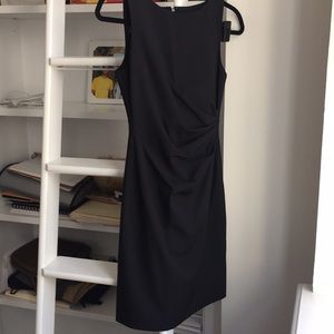 Black theory shift dress